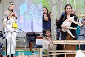 Ini gaya 10 seleb cantik blusukan kampanye, ada pakai kebaya