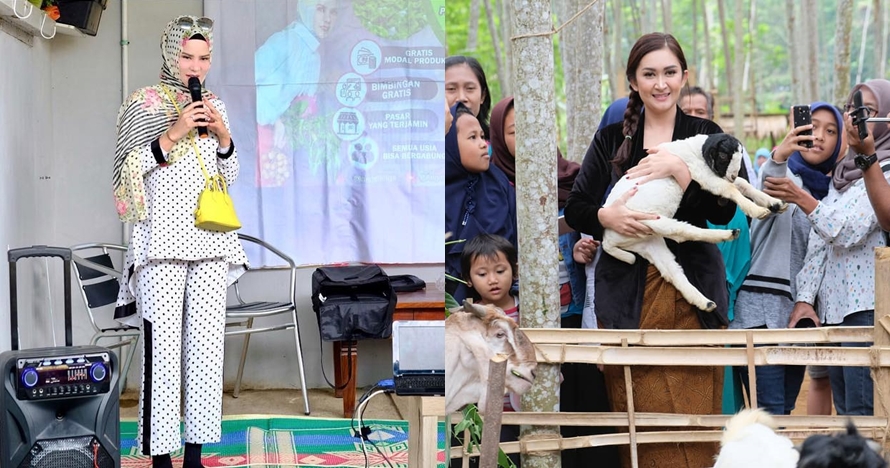 Ini gaya 10 seleb cantik blusukan kampanye, ada pakai kebaya