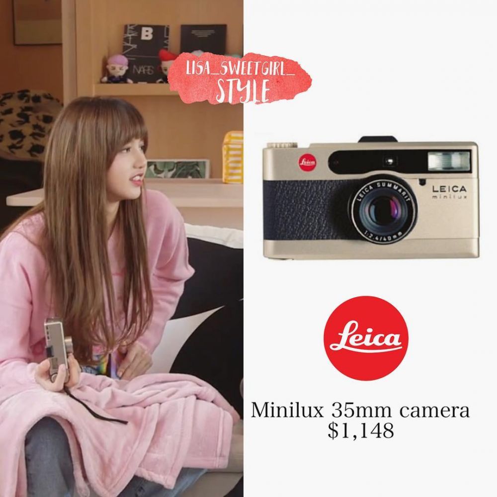 10 Koleksi kamera Lisa Blackpink, ada yang cuma Rp 2 juta