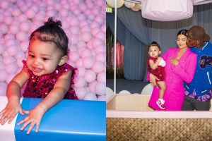 10 Potret ultah Stormi putri Kylie Jenner, DJ Khaled beri hadiah