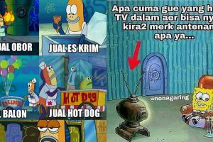 10 Meme lucu cuma ada di SpongeBob ini bikin nggak habis pikir