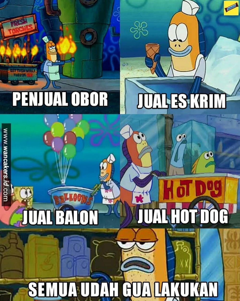 10 Meme Lucu Cuma Ada Di Spongebob Ini Bikin Nggak Habis Pikir