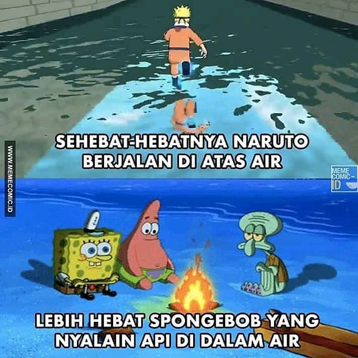10 Meme lucu cuma ada di SpongeBob ini bikin nggak habis pikir