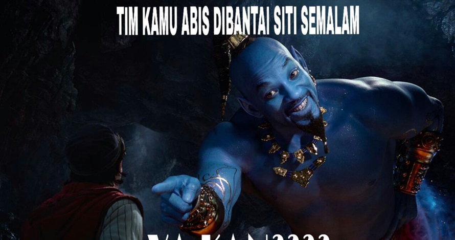 10 Meme lucu Will Smith saat jadi jin di film Aladdin