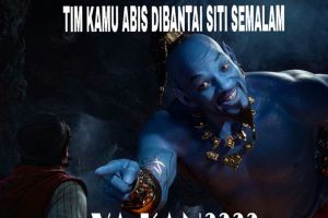 10 Meme lucu Will Smith saat jadi jin di film Aladdin