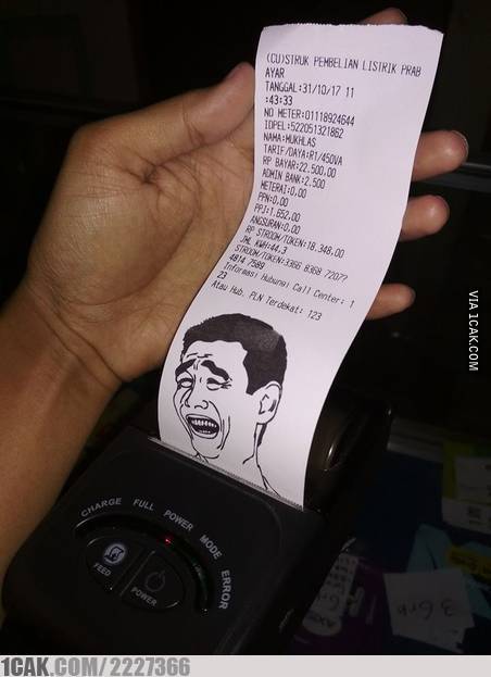 15 Struk belanja lucu ini bikin ketawa sambil mikir keras