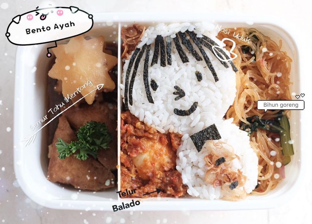 10 Inspirasi bekal makan siang ala Sarwendah, bikin doyan makan