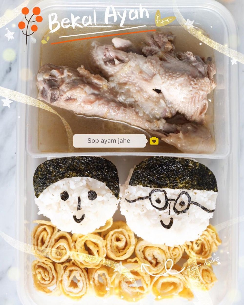 10 Inspirasi bekal makan siang ala Sarwendah, bikin doyan makan