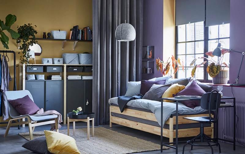 9 Ide  desain kamar  tidur  mungil ruang kecil jadi terasa mewah