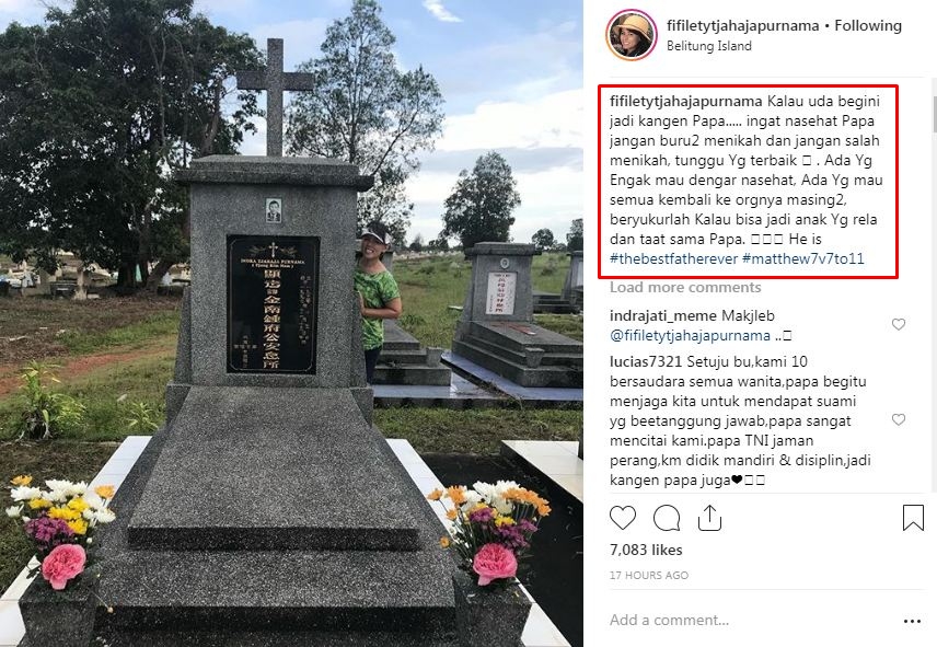 Adik Ahok posting soal jangan buru-buru menikah, untuk Ahok?