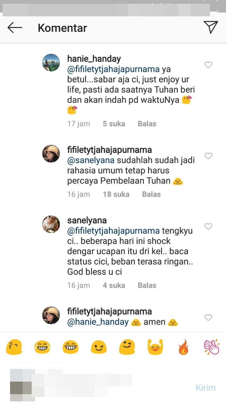 Adik Ahok posting soal jangan buru-buru menikah, untuk Ahok?