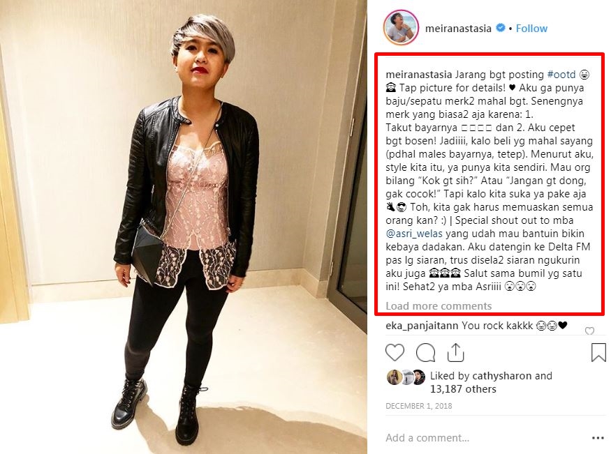 10 Cara percaya diri ala Meira Anastasia, bikin sehat luar dalam