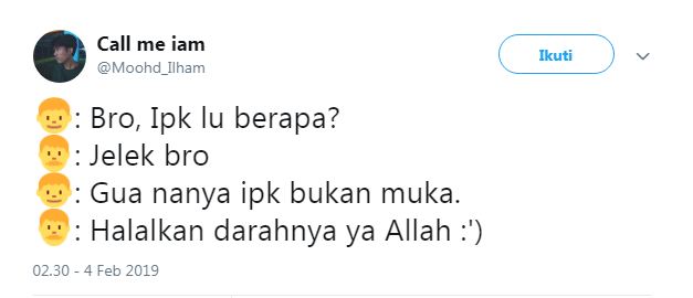 10 Cuitan lucu tanya IPK ini bikin mahasiswa auto ngegas