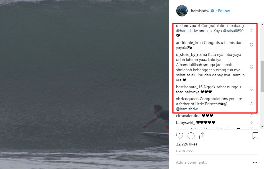 Raisa dikabarkan melahirkan anak pertama