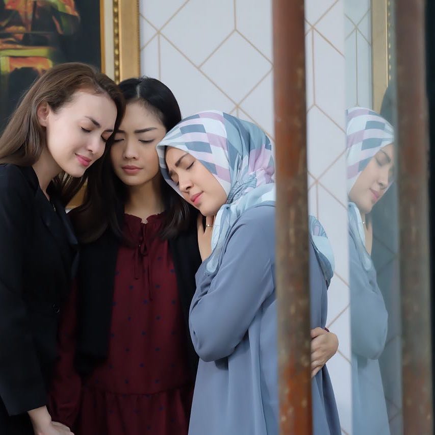 13 Momen kenangan Ratna Galih syuting sinetron Cinta yang Hilang