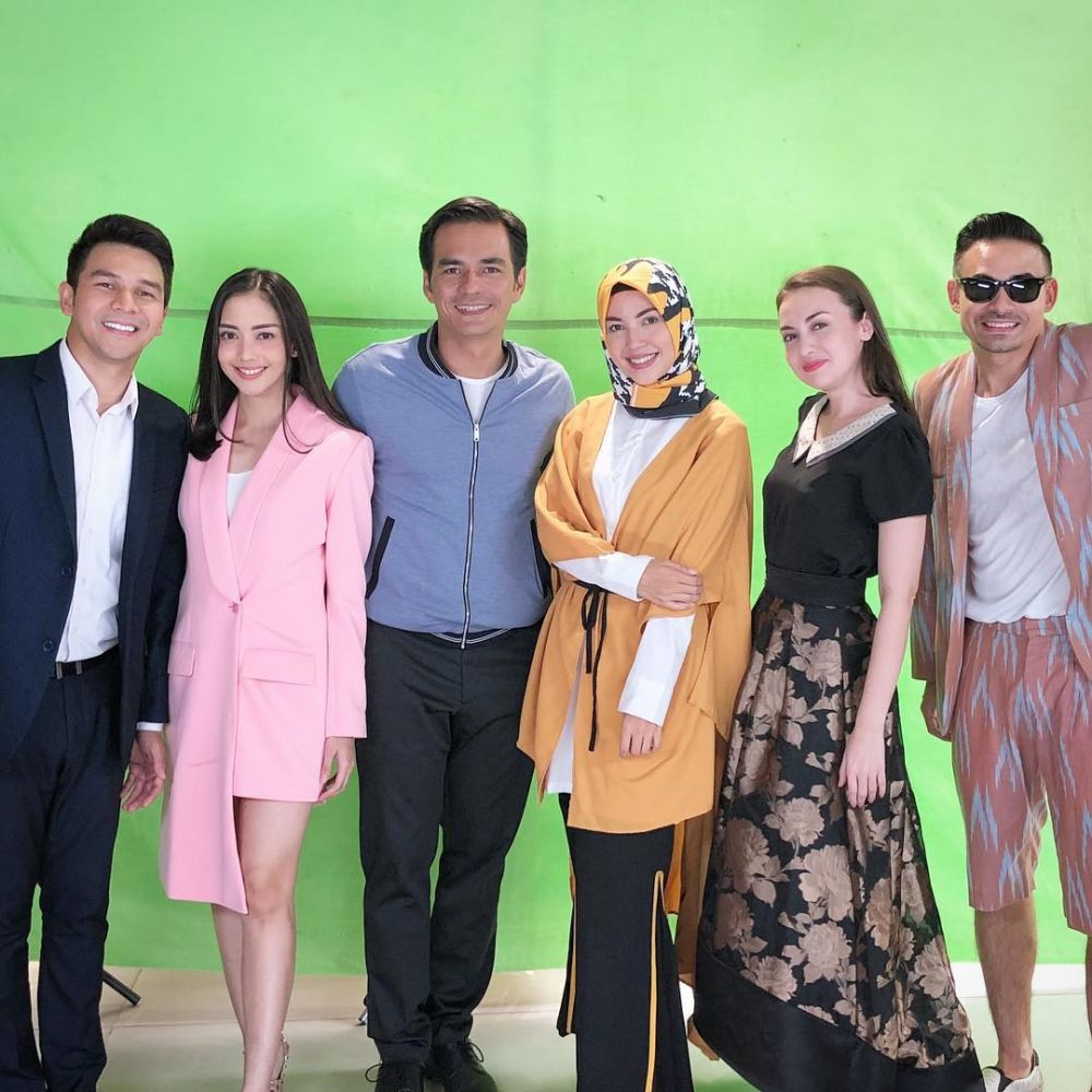 13 Momen kenangan Ratna Galih syuting sinetron Cinta yang Hilang