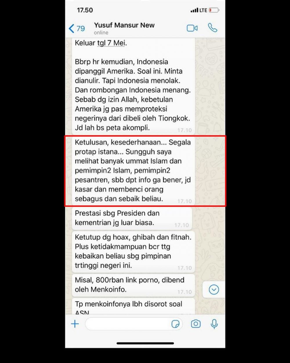 9 Alasan Yusuf Mansur mendukung Jokowi di Pilpres 2019