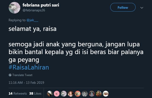 12 Cuitan lucu 'Raisa Lahiran' ini bikin ingat kenangan masa kecil