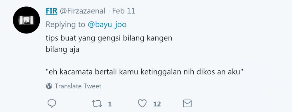 10 Cuitan lucu gengsi bilang kangen ini bikin tersenyum kecut