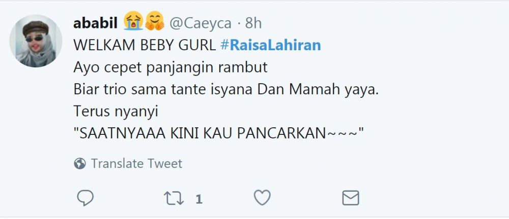 10 Dialog imajiner warganet tentang #RaisaLahiran ini kocak abis