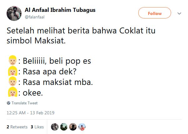 10 Curhatan netizen soal cokelat itu simbol maksiat, bikin ngakak