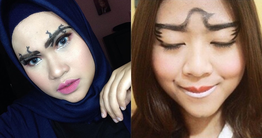 10 Alis cewek berbentuk hewan ini unik, antimainstream abis