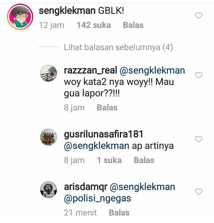 10 Polisi online fiktif ini suka mencyduk netizen berkomentar asal