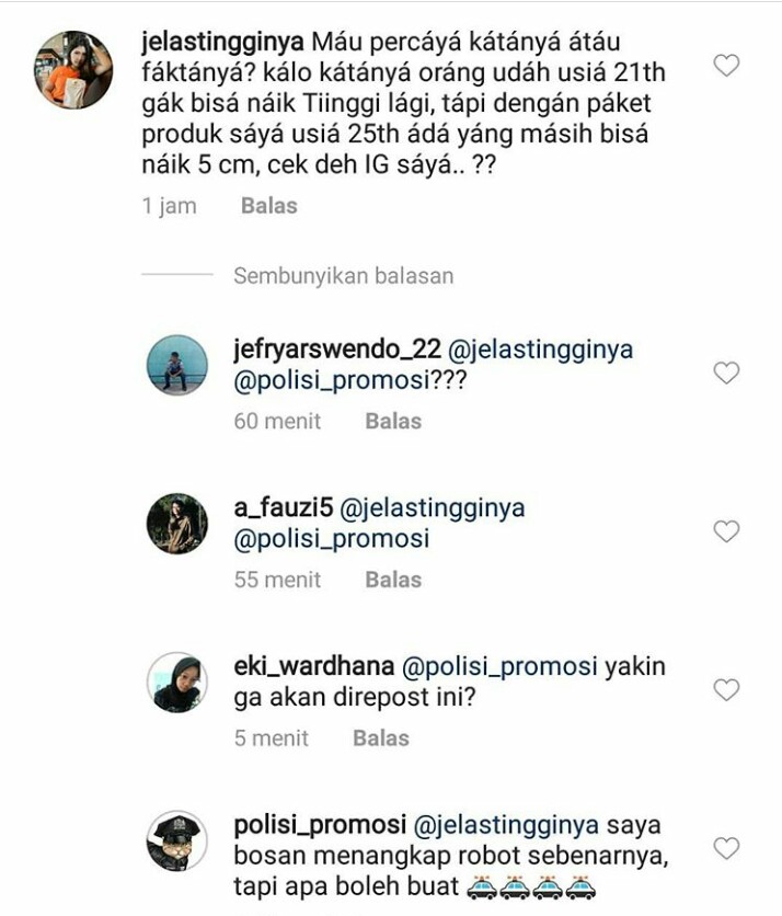 10 Polisi online fiktif ini suka mencyduk netizen berkomentar asal