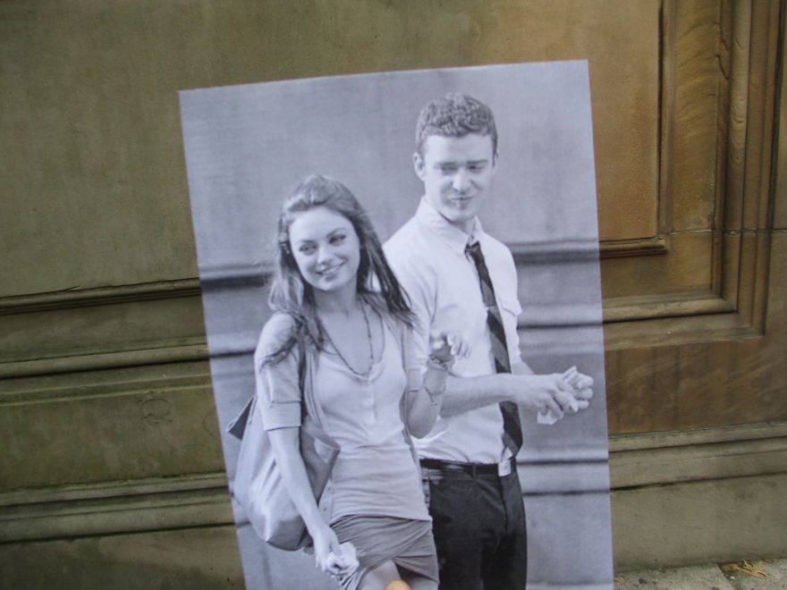 20 Karya foto cocokkan cuplikan adegan & lokasi asli di film