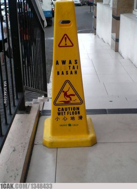 12 Pengumuman ini kalimatnya nggak selesai, bikin mikir keras