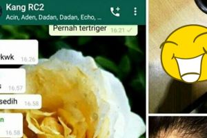 Tato di leher cewek ini ditempeli koyok, endingnya bikin nyengir