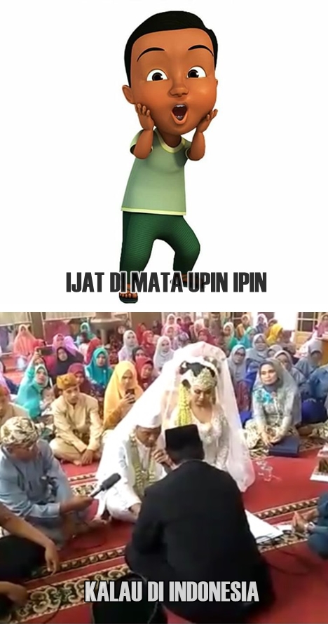 10 Cocoklogi lucu karakter Upin Ipin versi negara lain, kocak!