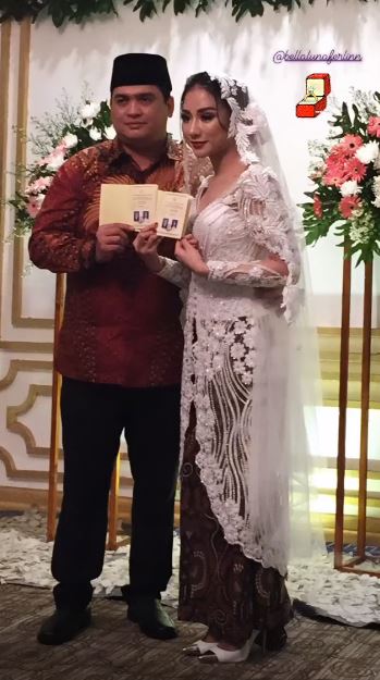 10 Momen pernikahan Bella Luna & Nana, penuh kebahagiaan