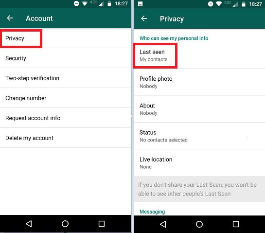 Cara mudah menghilangkan status online pada WhatsApp, wajib coba