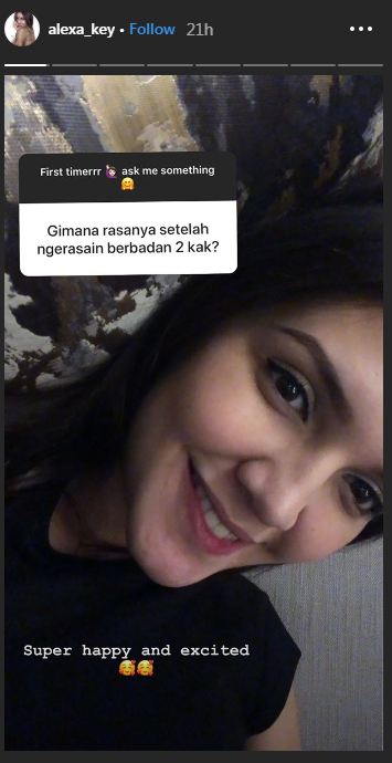 5 Klarifikasi Alexa Key soal kehamilannya, bukan di luar nikah