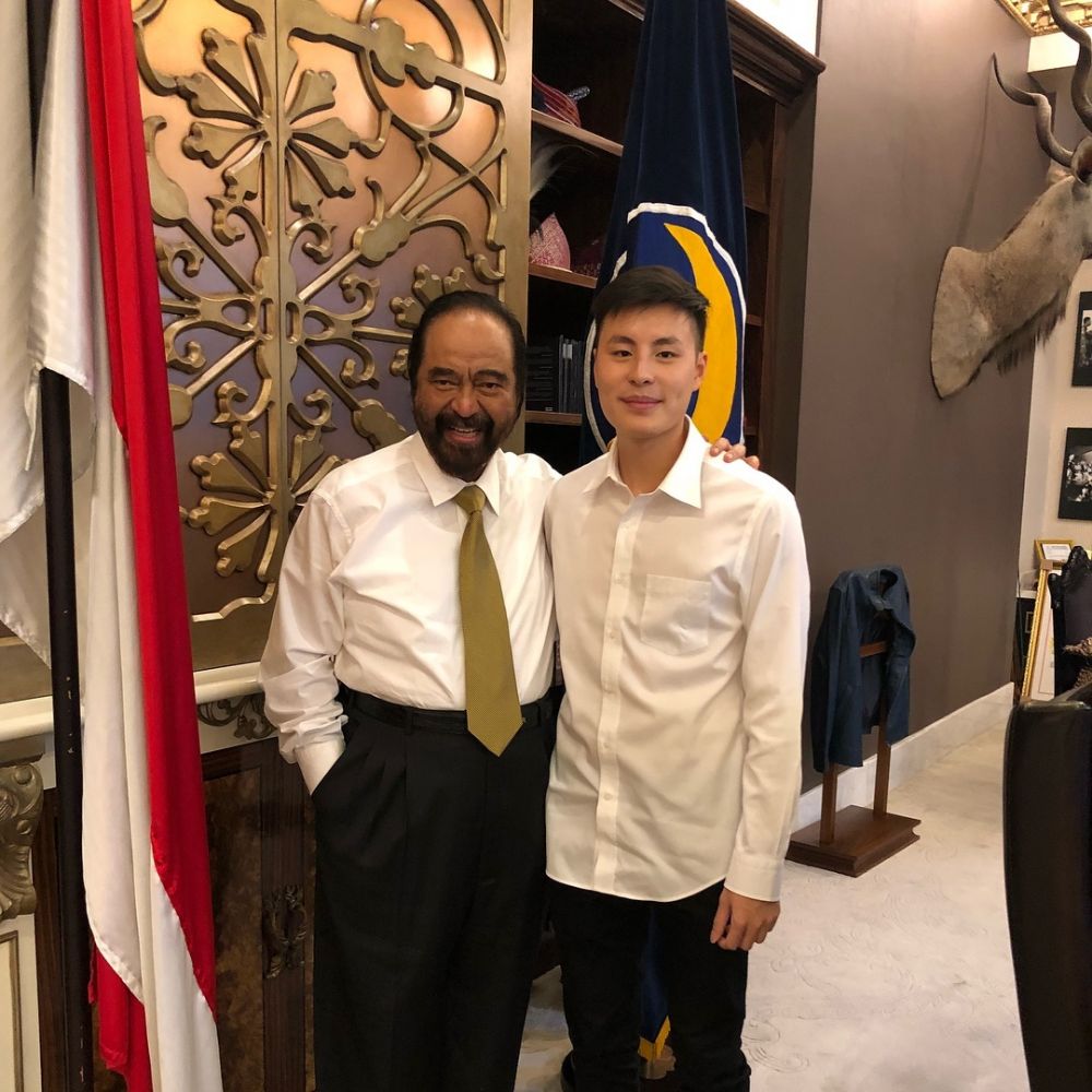 7 Potret Davin Kirana, caleg anak bos Lion Air mirip seleb Korea