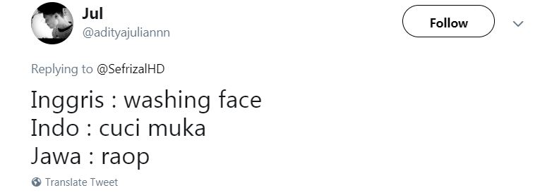 10 Cuitan lucu ini buktikan bahwa bahasa Jawa itu simpel