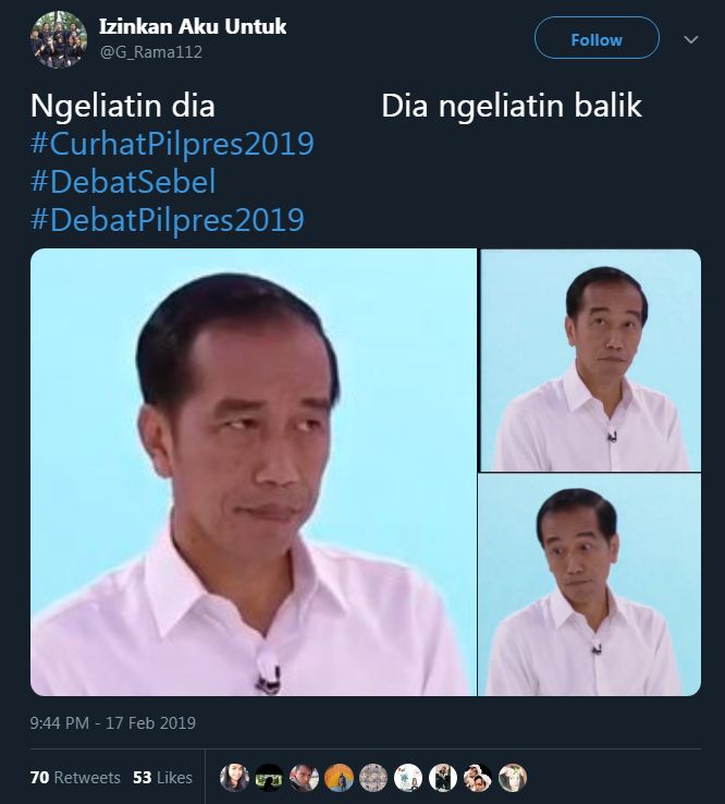 15 Cuitan lucu 'curhat ala debat capres' ini bikin auto baper