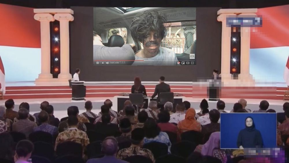 10 Editan layar Debat Capres 2019, kocaknya sampai bikin mules