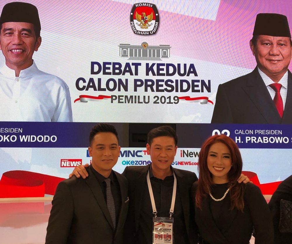 6 Gaya Anisha Dasuki di debat capres, disebut mirip Jisoo Blackpink