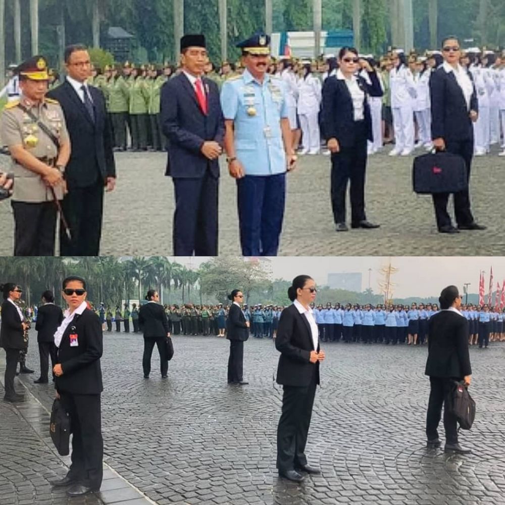 6 Paspampres keluarga Jokowi ini curi perhatian publik
