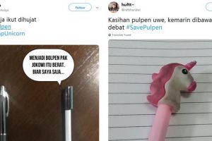 6 Meme lucu pulpen Jokowi ini bikin nyengir, ada model unicorn