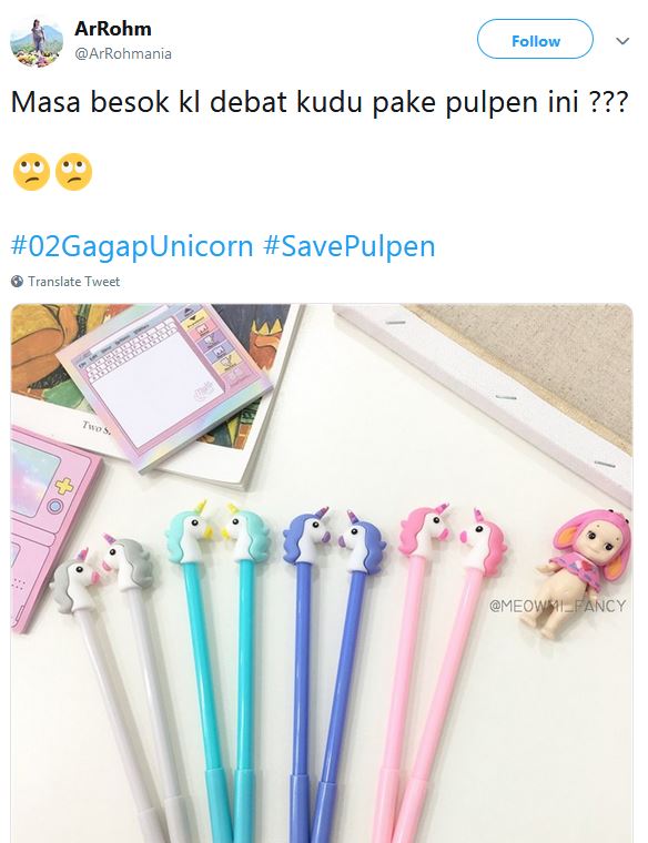 6 Meme lucu pulpen Jokowi ini bikin nyengir, ada model unicorn