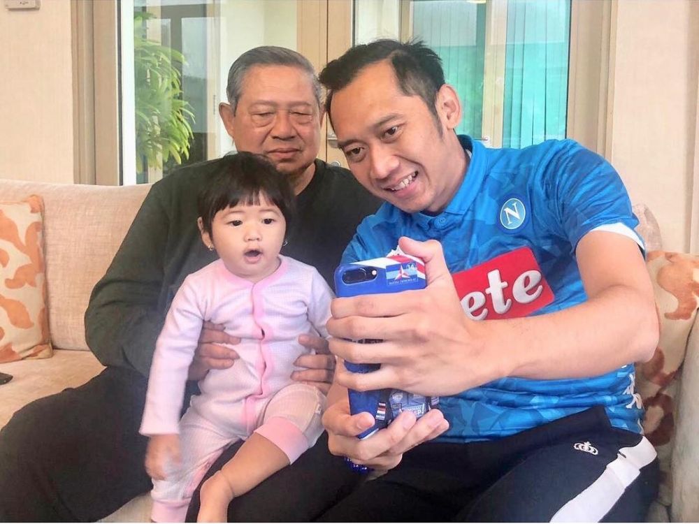 Ini ungkapan Bahagia Ani Yudhoyono video call sama cucunya