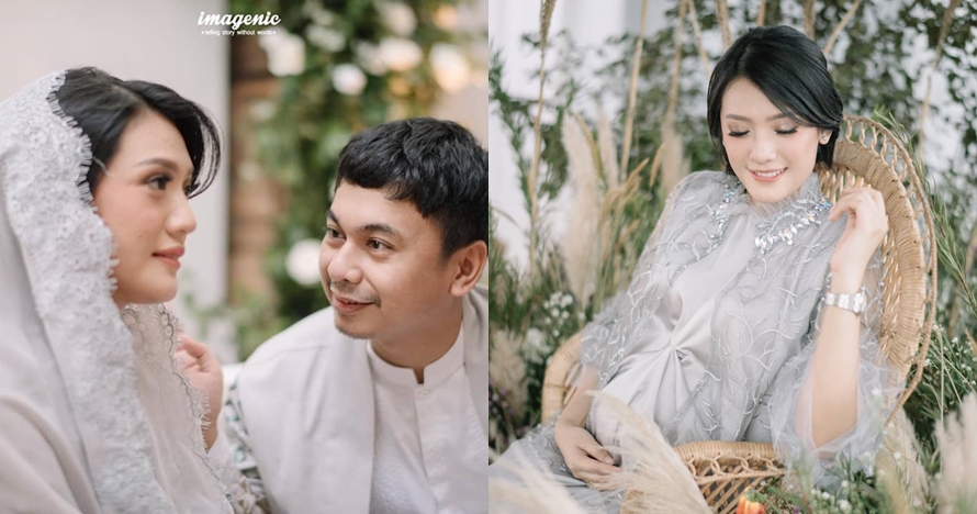 Hamil 7 bulan, ini 10 momen syukuran kehamilan Anissa Aziza