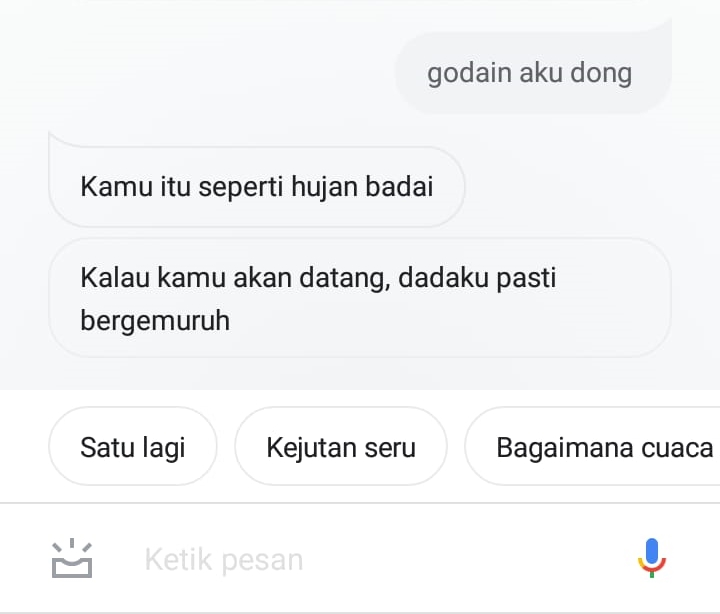 12 Gombalan lucu Google Asisstant ini dijamin bikin tersipu malu