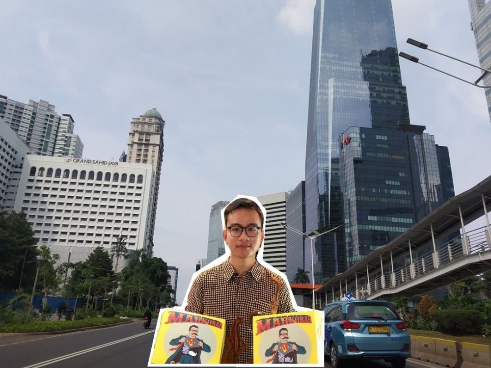 Minta diedit di tempat outdoor, 16 hasil foto Gibran ini kocak