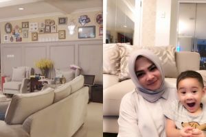 13 Penampakan rumah mewah Rieta Amilia, ada liftnya