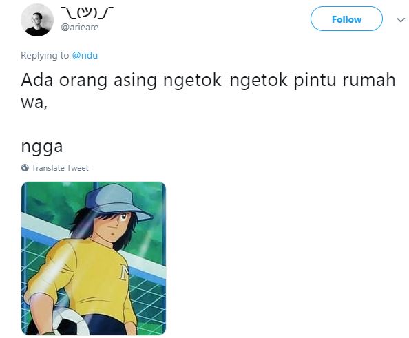 11 Pelesetan lucu karakter Captain Tsubasa ini bikin ngakak