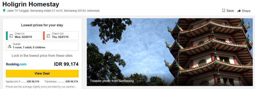 14 Penginapan murah di Semarang di bawah Rp 100 ribu